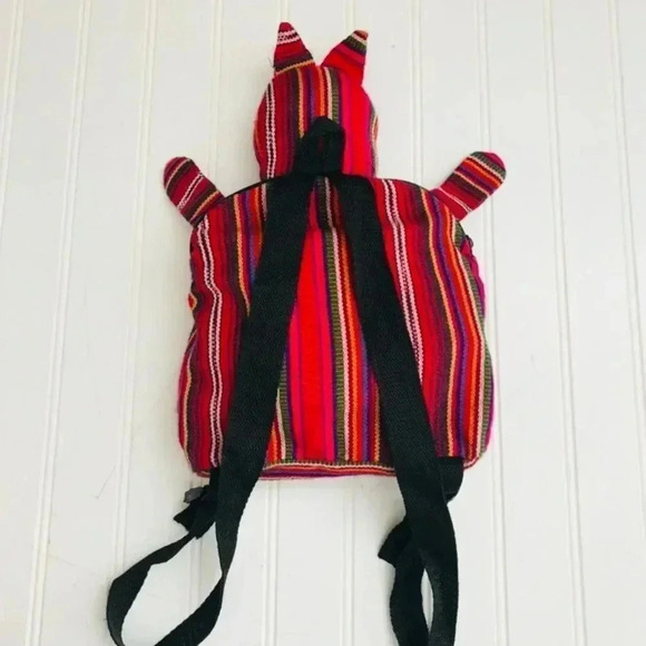 Huipil Guatemalan Animal Backpack Bag - Picture 3 of 6